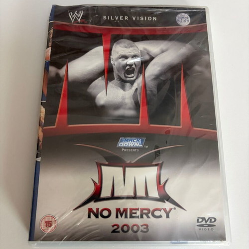 WWE No Mercy 2003 DVD new, Silver Vision sealed