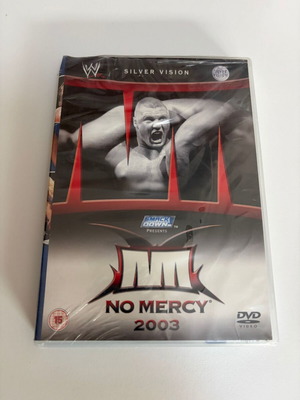 WWE No Mercy 2003 DVD new, Silver Vision sealed