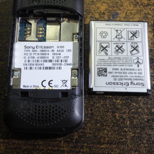 Κινητό τηλέφωνο Sony Ericsson W395 μεταχειρισμένο χωρίς φορτιστή