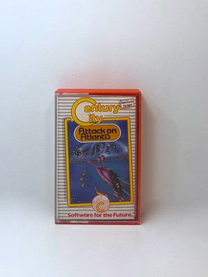 Attack on Atlantis 1988 Spectrum ZX tape cassette used, complete with manual