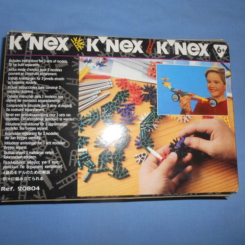 K'NEX new with instructions for 3 model sets