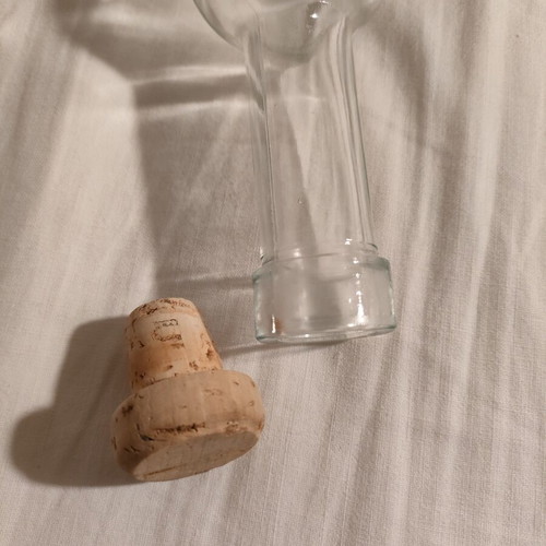Glass Bottle 200ml empty from Tsantalis Agioritiko Tsipouro used
