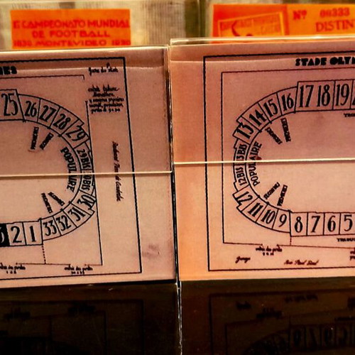 Mundial 1930, '34, '38 Final Tickets New, Replica of First Three World Cups