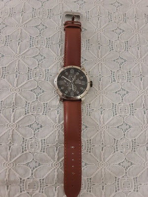 Festina wristwatch with brown strap