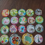 Pokemon metal tazos