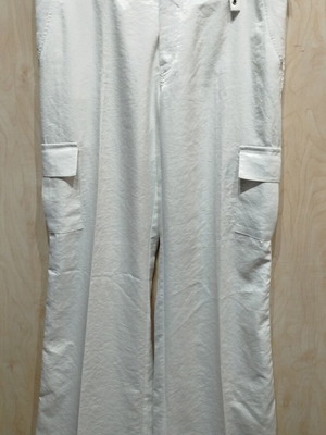 BSB Cargo Pants White Wide Legs Like New