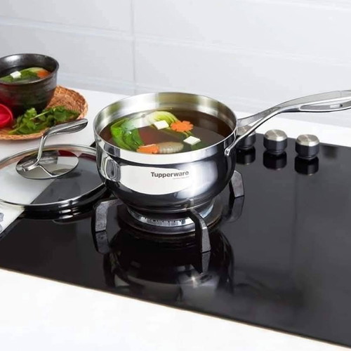 Mastro Tupperware 2.8L Stainless Steel Pot new