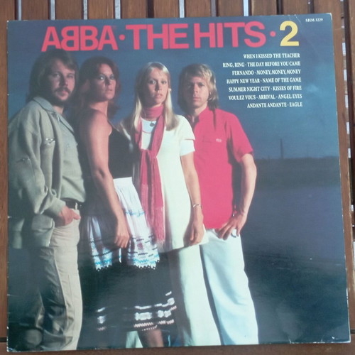 ABBA The Hits 2 vinyl LP like new, pop disco europop