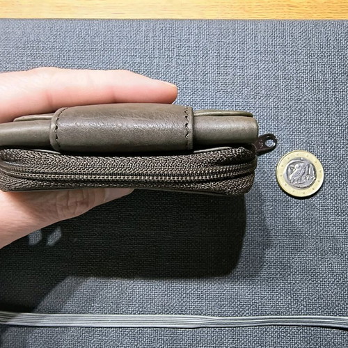 Super mini leather wallet new, genuine leather