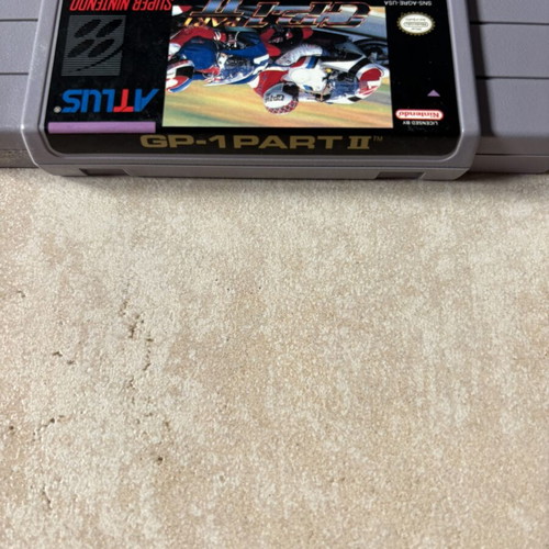 GP-1 Part II Super Nintendo SNES game, American