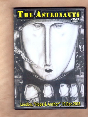The Astronauts DVD συναυλίας στο London, Hope & Anchor, 19.12.2018, σαν καινούργιο