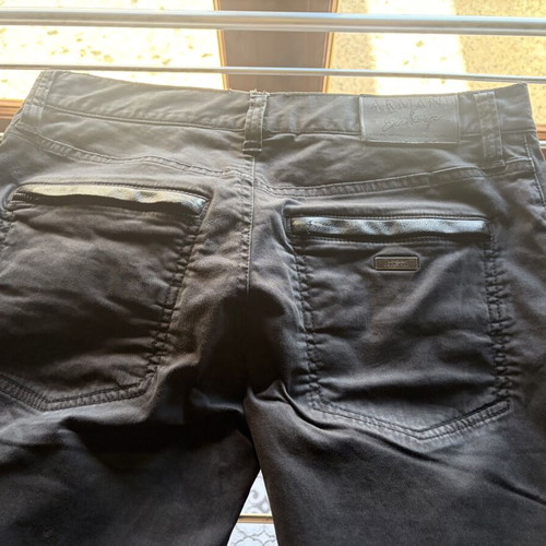 Armani Jeans slim fit pants size 32, black