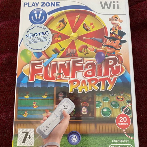Wii game Funfair Party used, functional