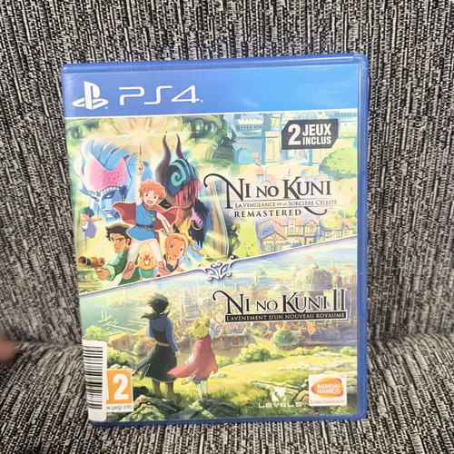 Ni No Kuni Double Pack PS4 game, excellent condition
