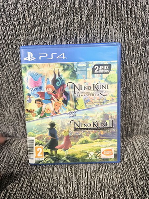 Ni No Kuni Double Pack PS4 game, excellent condition