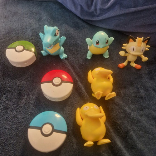 Pokemon McDonalds figures used, complete set in excellent condition