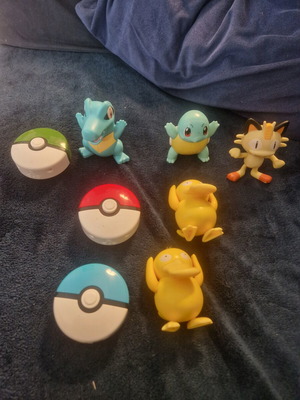 Pokemon McDonalds figures used, complete set in excellent condition