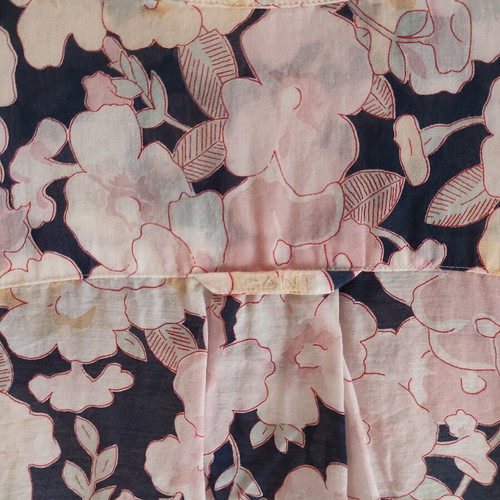 Gant silk shirt like new, floral pattern, size XS