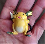  Japan Nintendo 任天堂 Tomy Pokemon Raichu 1.77" Mini PVC Toy Figure