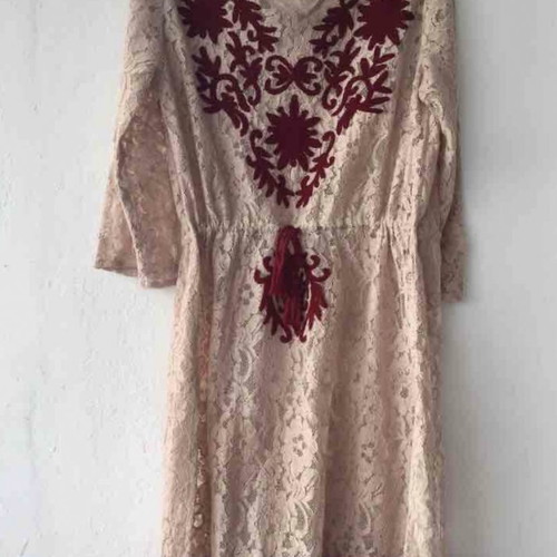 Ble Resort Collection lace cotton dress new, one size