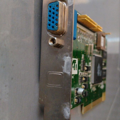 Ati 3D Rage IIC AGP 4MB SDRAM graphics card used