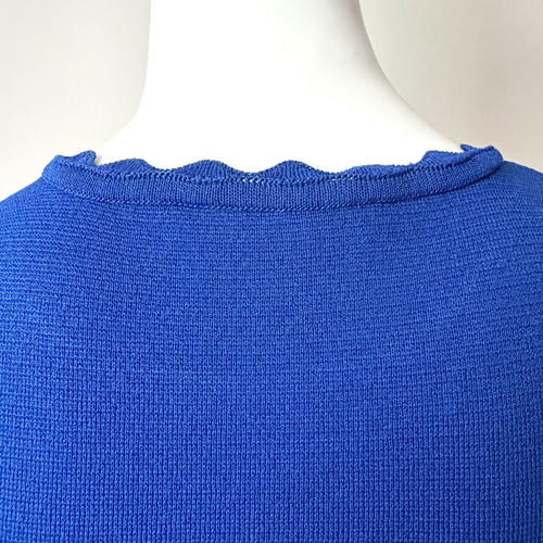 Zara Blue Alaia Style Dress Medium New