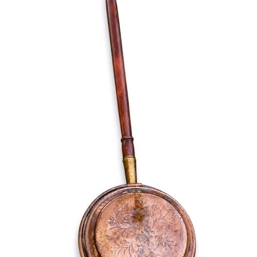Antique Copper Bed Warmer used