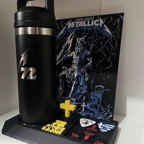 Metallica Live From Athens Memorabilia Stand like new