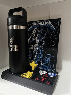 Metallica Live From Athens Memorabilia Stand like new