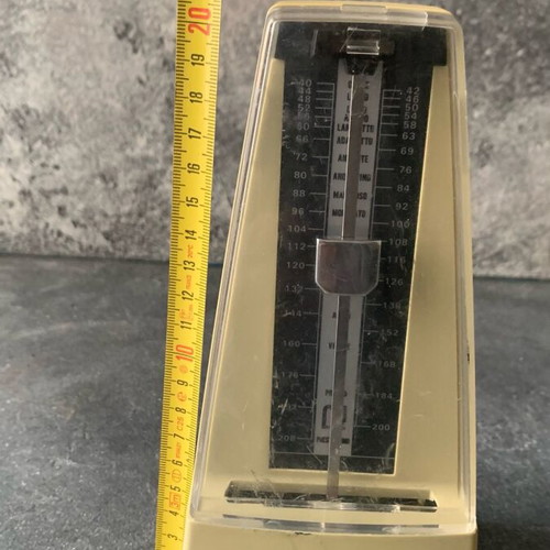 Metronome used for music as shown