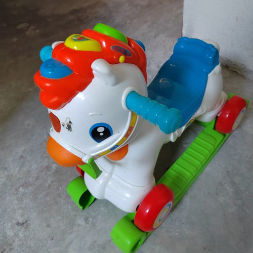 Lakhs The Little Horse Educational Toy used, Baby Clementoni