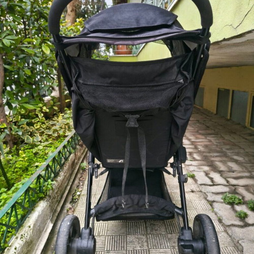 Britax B-Agile stroller used with rain cover