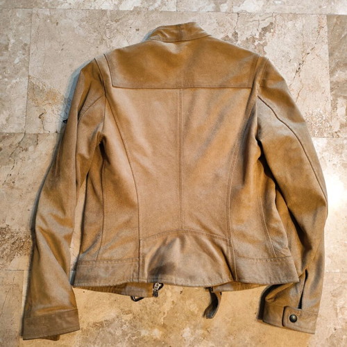 Totem suede jacket brown like new, size XS/S