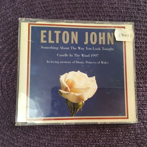 Loving Memory of Diana Princess CD used by Elton John