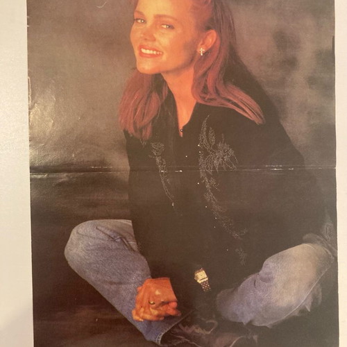 Belinda Carlisle Magazine Insert Poster like new