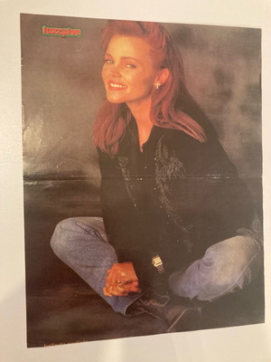 Ένθετο αφίσα Belinda Carlisle σαν καινούργιο