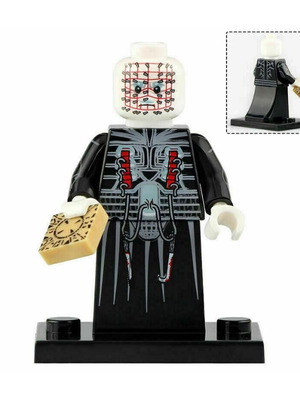 Pinhead Hellraiser new with stand and Lament Configuration Box