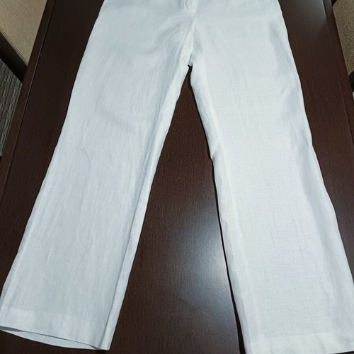 Otapasidi collection cotton pants, white, size M
