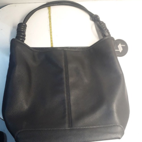 Verde handbag like new, black, 33x25 cm