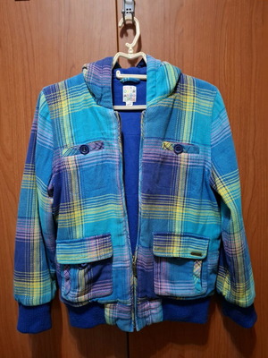 Roxy jacket used, blue, medium size