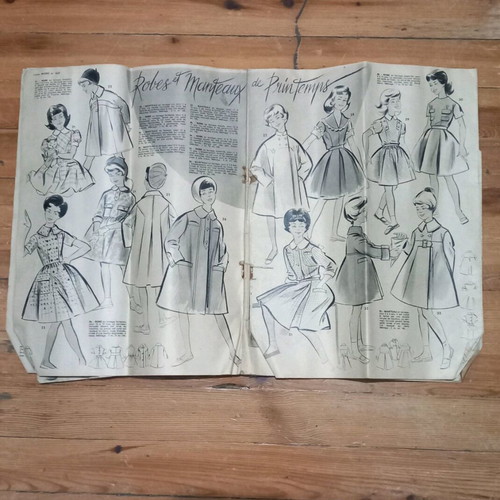 French fashion magazine 1959 used