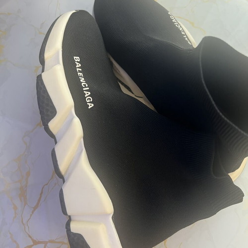 Balenciaga sneakers used, black, size 38