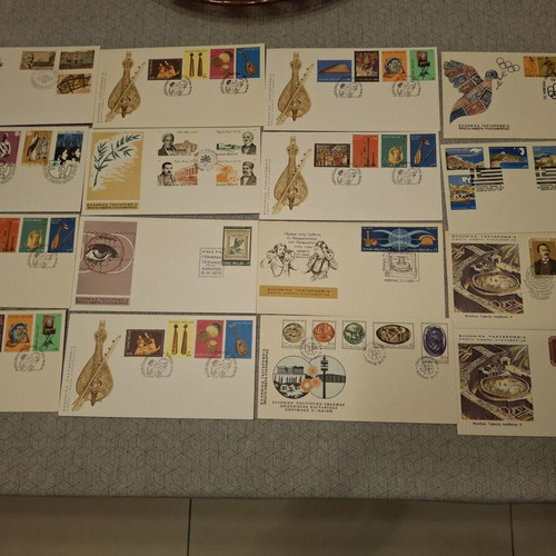 203 ΦΠΗΚ stamp collection like new, 1960-1989