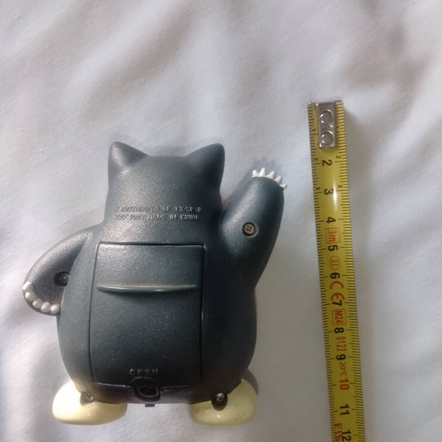 Pokémon Slarlax figure 1997 like new, talking