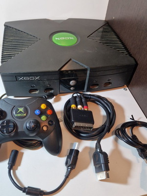 Xbox Original конзола като нова, пълна, оригинална