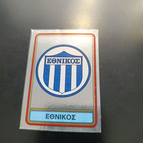 Panini football 82 sticker #81 Ethnikos Piraeus badge