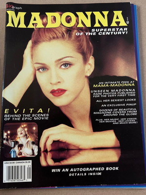 Περιοδικό αφιερωμένο στη Madonna του 1996 μεταχειρισμένο