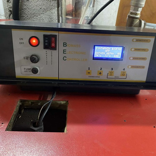Thermodynamic 46.5kW Biomass Boiler used with accessories