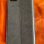 Leather phone case new, gray