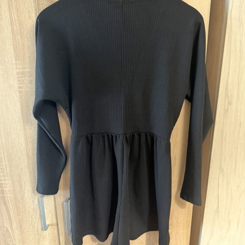 Bershka one-piece romper like new, black, size M